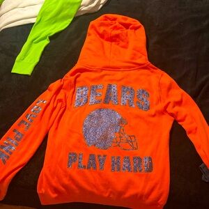PINK VICTORIA SECERT Chicago bears zip up 🐻